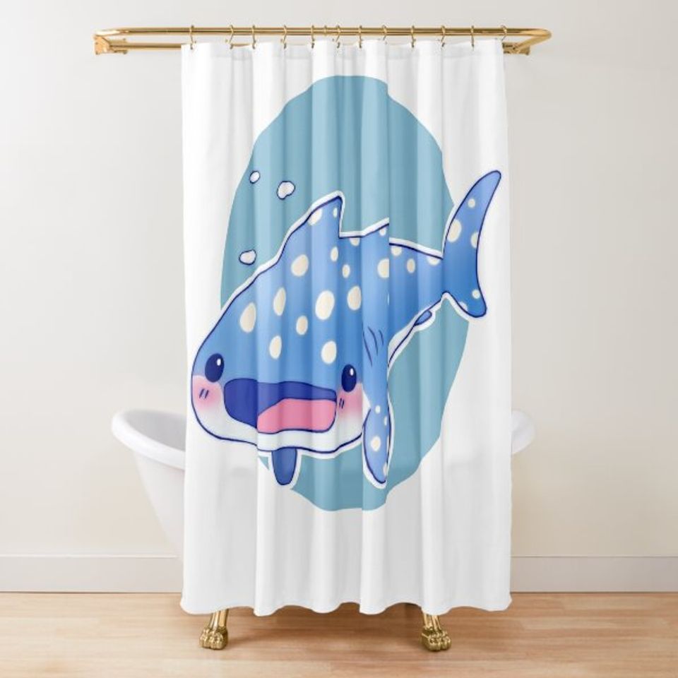 fish shower curtain