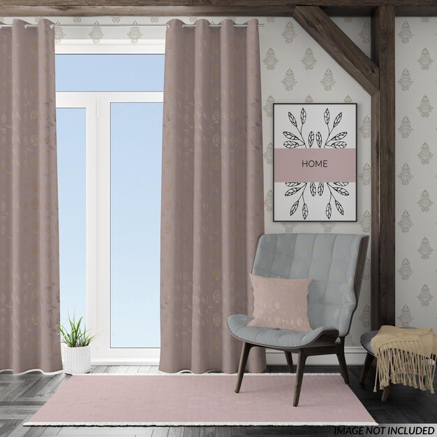 boho blackout curtains