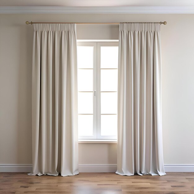 ivory curtains